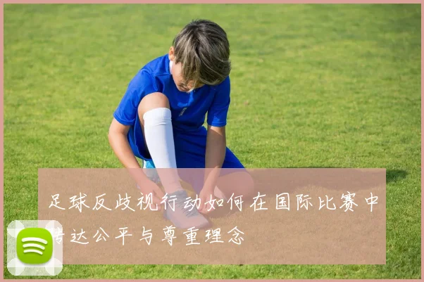 足球反歧视行动如何在国际比赛中传达公平与尊重理念